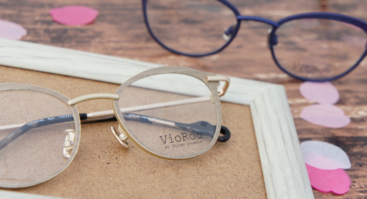 VioRou メガネ 未使用 VioRou ヴィオルー メガネフレーム Atsushi アツシ